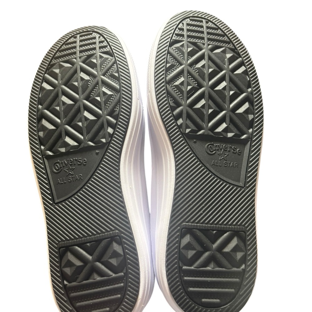 Converse Chuck Taylor All Star Move Black and White Platform High-Tops Size 8 - Picture 6 of 6